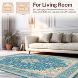 Refined Coastal Inspired Motif(Blue)