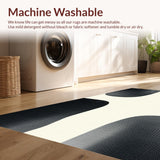 Ultra Soft Area Rug, Non Slip, Stain Resistant, Washable Area Rugs for Living Room, Bedroom, Contemporary Off-White Animal Print(Beige)