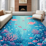 Colorful Nautical Fantasy Motif(Blue)