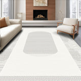 Airy Light Toned Geometric Arrangement(Beige)