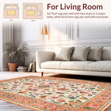 Contemporary Bright Floral Fusion(Ivory)