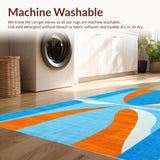 Modern Striped Nautical Design(Blue)