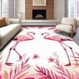 Elegant Modernist Flamingo Illustration(Pink)