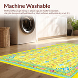 Cheerful Colorful Geometric Artwork(Yellow)