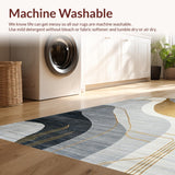 Sophisticated Abstract Gold Accents(Gray)