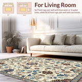 Luxurious Textured Floral Accents(Beige)