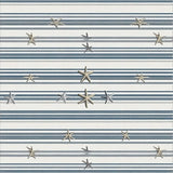 Chic Coastal Ogee(Blue)