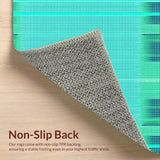 Handcrafted Tropical Wave Design(Blue)