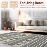 Geometric Monochrome Diamond Motif(Gray)