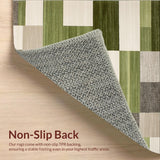 Chic Abstract Block(Green)