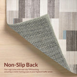 Artful Colorful Striped Motif(Gray)