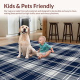 Artful Blue and Beige Fusion(Blue)