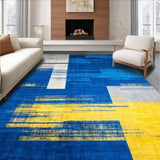 Lively Abstract Color Splash(Blue)