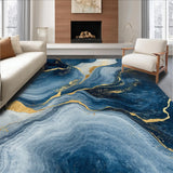 Sophisticated Abstract Flow(Blue)