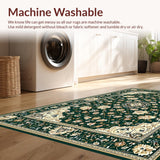 Contemporary Distressed Geometric Look(Green)