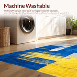 Lively Abstract Color Splash(Blue)