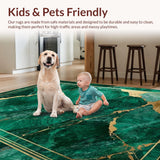 Vibrant Green and Gold Fusion(Green)