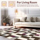 Artful Trellis Design in Neutral Palette(Beige)