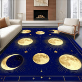 Ethereal Moonlit Patterned Elegance(Blue)