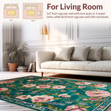 Luxurious Maximalist Nature Print(Green)