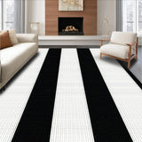 Contemporary Neutral Stripe Fusion(Black)