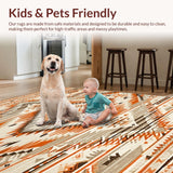 Modern Tiled Symmetrical Arrangement(Orange)