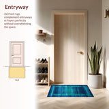 Chic Abstract Shapes(Blue)