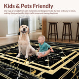 Contemporary Geometric Border Style(Black)