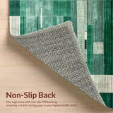 Chic Abstract Expressionist Motif(Green)