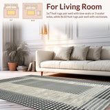 Contemporary Black Checkerboard Elegance(Black)