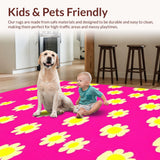 Bright Cheerful Floral Illustration(Pink)