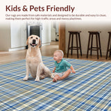 Contemporary Striped Weatherproof Design(Beige)