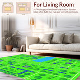 Colorful Town Layout Activity(Green)