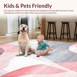 Feminine Chic Shag Style(Pink)