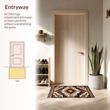 Elegant Geometric Patterned Weave(Gray)