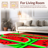 Dynamic Colorful Round Art(Red)