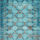 Neutral Geometric Texture(Blue)