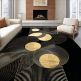Artistic Bold Geometric Motif(Black)