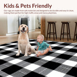 Cozy Vintage Tartan Appeal(Black)