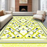 Stylish Dynamic Geometric Arrangement(Yellow)