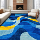 Contemporary Geometric Fusion Aesthetic(Blue)