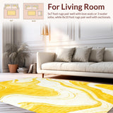 Elegant Light Yellow Tiled Design(Yellow)