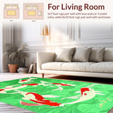 Charming Nautical Fish Motif(Green)