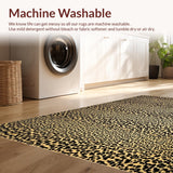Ultra Soft Area Rug, Non Slip, Stain Resistant, Washable Area Rugs for Living Room, Bedroom, Rustic Neutral Textured Pattern(Beige)