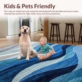 Contemporary Blue Toned Abstract(Blue)