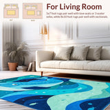 Blue Nursery Playful Imagery(Blue)