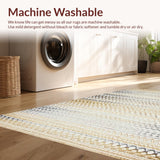 Luxe Natural Fiber Scallop Motif(Beige)