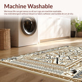 Round Cozy Rustic Motif(Beige)