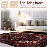 Cozy Earth Tone Trellis Style(Red)