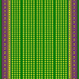 Festive Abstract Colorful Layering(Green)